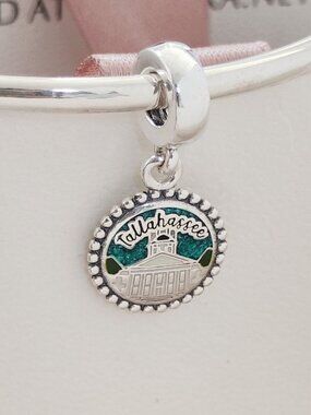 Pandora Florida Tallahassee Exclusive Dangle Charm S925 Silver Bracelet Pendant
